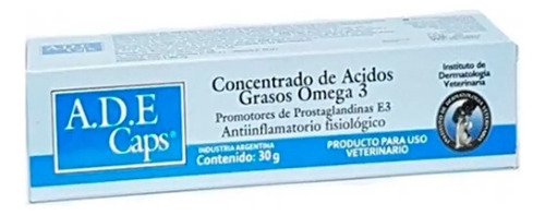 Ade Caps Complejo Vitaminico Manto Pelaje Perro Gato 30grs - Image 4