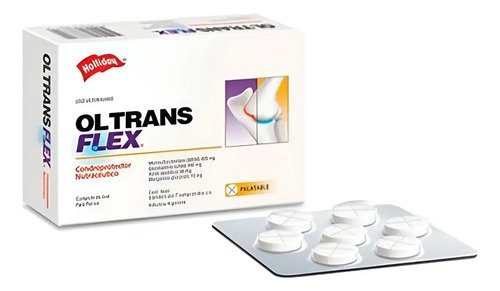 Condroprotector Holliday Ol Trans Flex Para Perros Con Vitaminas Y Glucosamina Sabor Sabroso