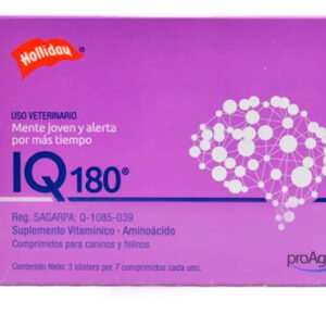 Iq180 21 Comp Neuroprotector Perros Y Gatos Antioxidante