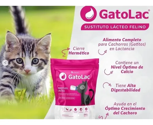 Gatolac 350 Gr - Sustituto Lacteo Suplemento Felinos Gatos - Image 4