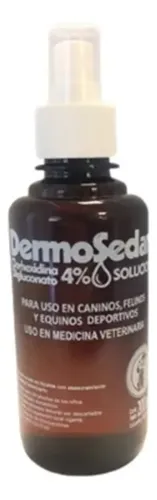 Dermosedan Clorhexidina Solución Spray Caninos Felinos 200ml Aloe Vera - Image 2