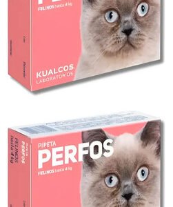 Pipeta Gatos Kualcos Perfos Pulguicida Hasta 4 Kg X2 Unid Rosa