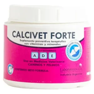 Calcivet Forte X 250 Gr Suplemento Perros Y Gatos