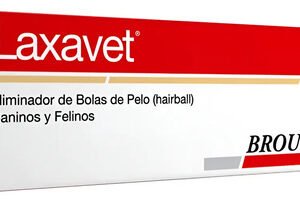 Laxante Perros Gatos Laxavet Eliminador Bola De Pelos 40g Blanco