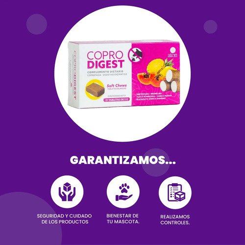 Complemento Dietario Coprofagia Coprodigest Comprimido Perro - Image 2