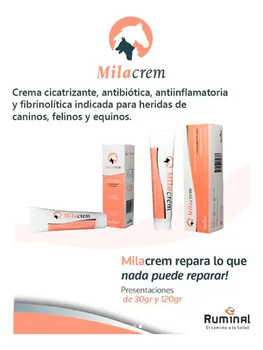 Milacrem Crema Cicatrizante Heridas Para Perros Y Gatos 30gr - Image 4