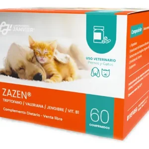 Zazen Calmante Natural Para Perros Gatos X 60 Comp Valeriana