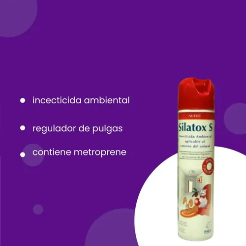 Silatox Ambiental Dirigido Pulguicida Anti Pulgas 440ml - Image 3