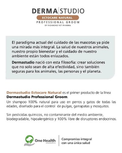 Shampoo Dermapet Pulgas Garrapatas 250 Ml Perros Y Gatos Coco - Image 3