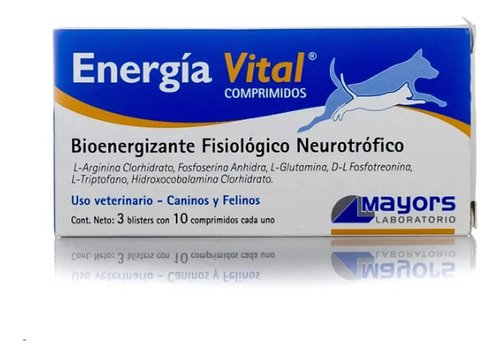 Energía Vital Suplemento 30 Comp Caninos Y Felinos - Image 4