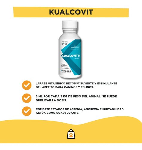 Kualcovit B Complejo Vitamínico Perros Y Gatos 100 Ml Líquido - Image 2