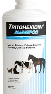 Shampoo Para Gatos Perros Vacas Caballos Tritohexidin 250 Ml N/a