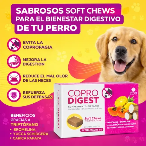 Complemento Dietario Coprofagia Coprodigest Comprimido Perro - Image 3