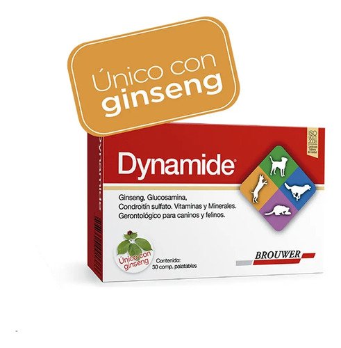 Dynamide Condroprotector Para Perros Y Gatos X30 Comprimidos - Image 2