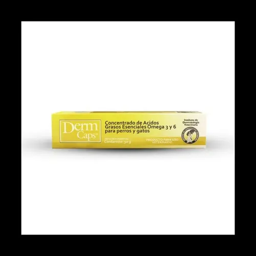Derm Caps Complejo Vitaminico Manto Pelaje Perro Gato 30grs - Image 3