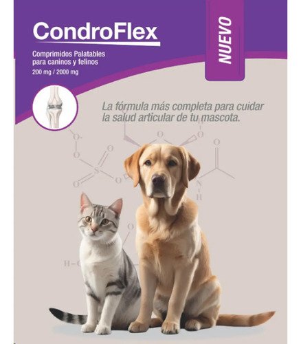 Condroflex Regenerador Articular Gatos 30 Comprimidos - Image 2