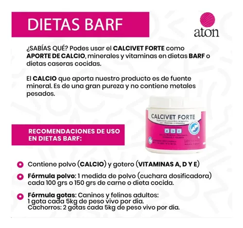 Calcivet Forte Para Perro Gato X 250 Grs Pack X 2 Unid - Image 3