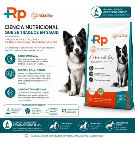 Alimento Rp Perro Adulto X2kg Salud Renal Cardiaco Articular - Image 3