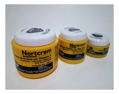 Crema De Ordeñe Con Aloe Vera Nort 450g Vitamina A Inolora - Image 3