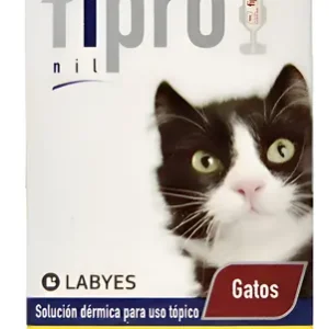 Pipeta Fipro Gatos Control Pulgas Garrapatas Mosquitos Azul