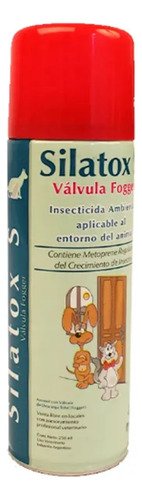 Silatox Fogger Aerosol 250ml Pulgas Pulguicida Ambiente