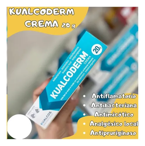Kualcoderm Crema 20 G Perros Gatos Antimicotica Cicatrizante - Image 6