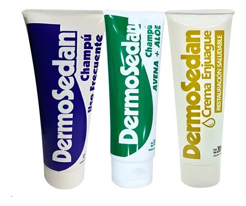 Shampoo Dermosedan Aloe Y Avena+uso Frecuente+enjuague 200g Aloe Vera