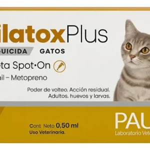 Pipeta Silatox Plus Gatos Felino 1,5 A 5kg Pulgas Garrapatas Amarillo