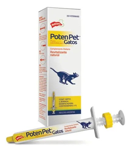 Suplemento Revitalizante Poten Pet Gatos Pasta - Holliday