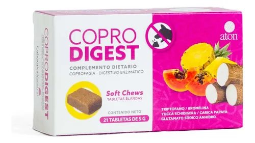 Complemento Dietario Coprofagia Coprodigest Comprimido Perro
