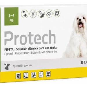 Pipeta Antipulgas Mosquitos Protech Perro Hasta 5kg - Labyes Verde Claro