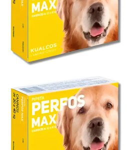 Pipeta Perfos Perros 20 A 40 Kg X2 Unid Pulgas Garrapatas Amarillo