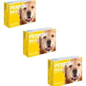 Pipeta Perfos Perros 20 A 40 Kg X3 Unid Pulgas Garrapatas Amarillo