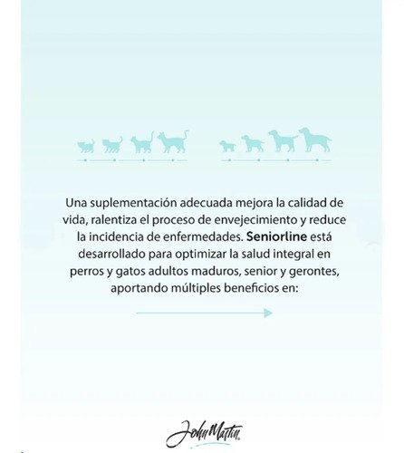 Seniorline Gatos Condroprotector Antioxidante Premium 60comp - Image 4