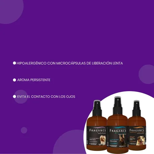 Perfume Perros Dermapet Machos 125ml Fragancia Attitude - Image 3