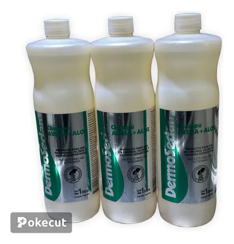 Dermosedan Shampoo Para Perros Aloe Y Avena X 1 Litro Bidon Aloe Vera - Image 2