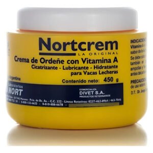 Crema De Ordeñe Con Aloe Vera Nort 450g Vitamina A Fragancia Inolora