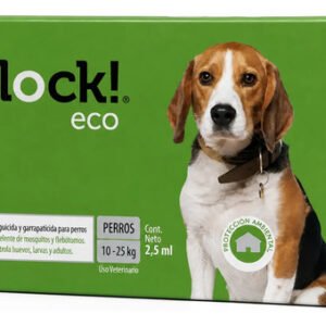 Pipeta Perros Block Eco 10 A 20kg Pulgas Garrapatas Ambiente Verde