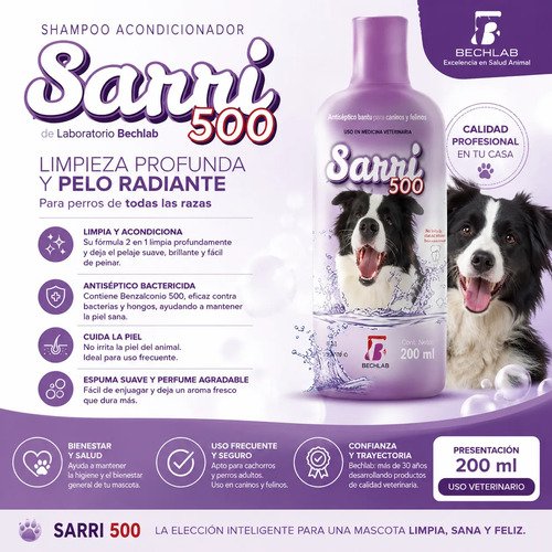 Enjuague Bucal Perros Gato Sarri Antiséptico Bactericida Enjuague Buca Sarri - Image 2
