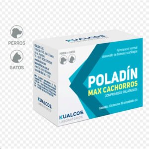 Poladin Max Cachorros Vitaminas Perros Gatos X50 Comprimidos