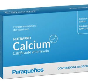 Nutrapro Calcium Calcio + Vitaminas Perro Y Gato X 30 Comp