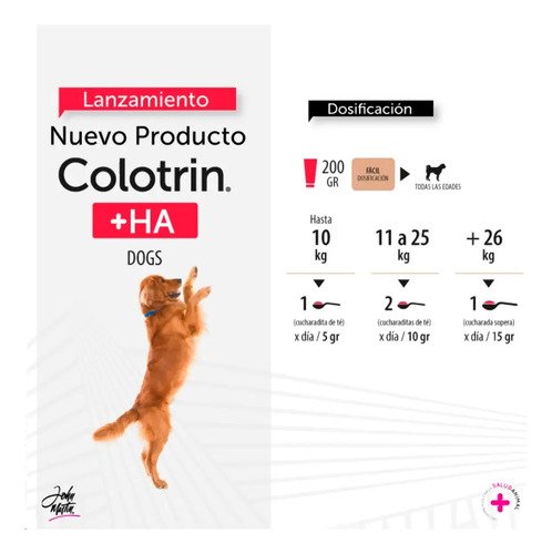 Colotrin Ha Condroprotector Palatable Perros Pasta 80grs - Image 6