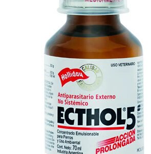 Ecthol 5 70ml Pulguicida Garrapaticida Ambiental Perros