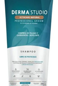 Shampoo Dermapet Pulgas Garrapatas 250 Ml Perros Y Gatos Coco
