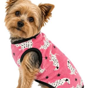 Ropa Friza Polar Reforzado Perros Gatos Talles 1 Al 12 Rosa C/perrito Talle 3