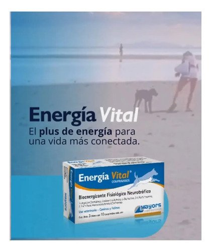 Energía Vital Suplemento 30 Comp Caninos Y Felinos - Image 5