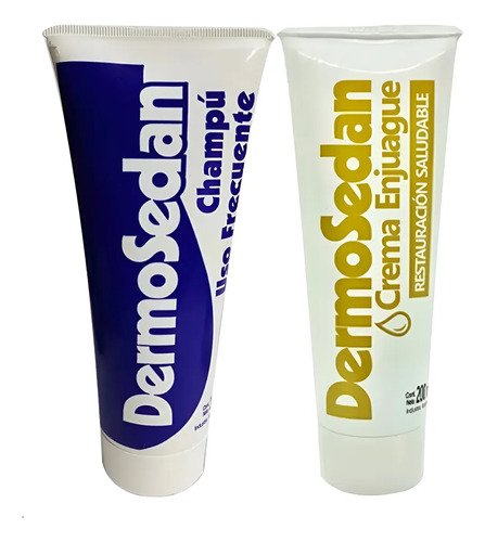 Shampoo Dermosedan Uso Frecuente200g+dermosedan Enjuague200g Coco