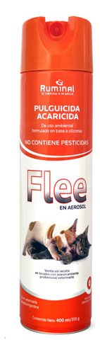 Flee Pulguicida Acaricida Aerosol Control Pulgas Ambiental - Image 2