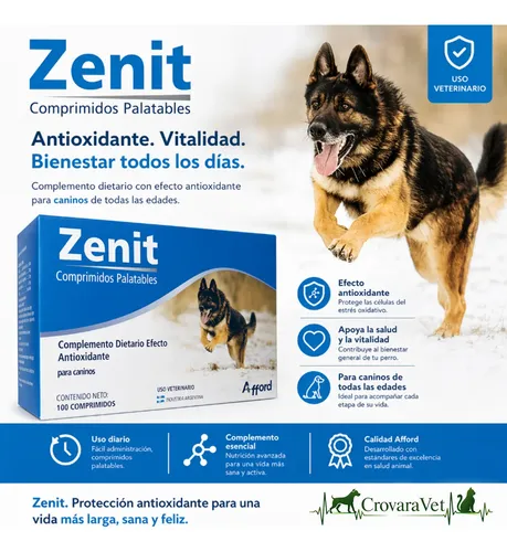 Zenit Suplemento Antioxidante Resveratrol Vitamina E Perros - Image 5