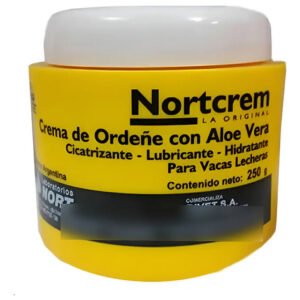 Crema De Ordeñe Nortcrem Cicatrizante Hidratante X 250g Aloe Neutra